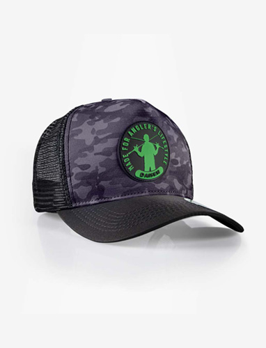 Boné Black Camo Trucker